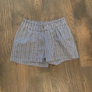 The Nines by Hatch Gingham Shorts - Size Small Maternity